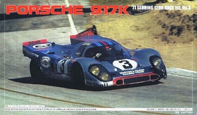 Maquette Fujimi Porsche 917K Sebring 1971 - Échelle 1/24 - Réf. 12261 - Neuve
